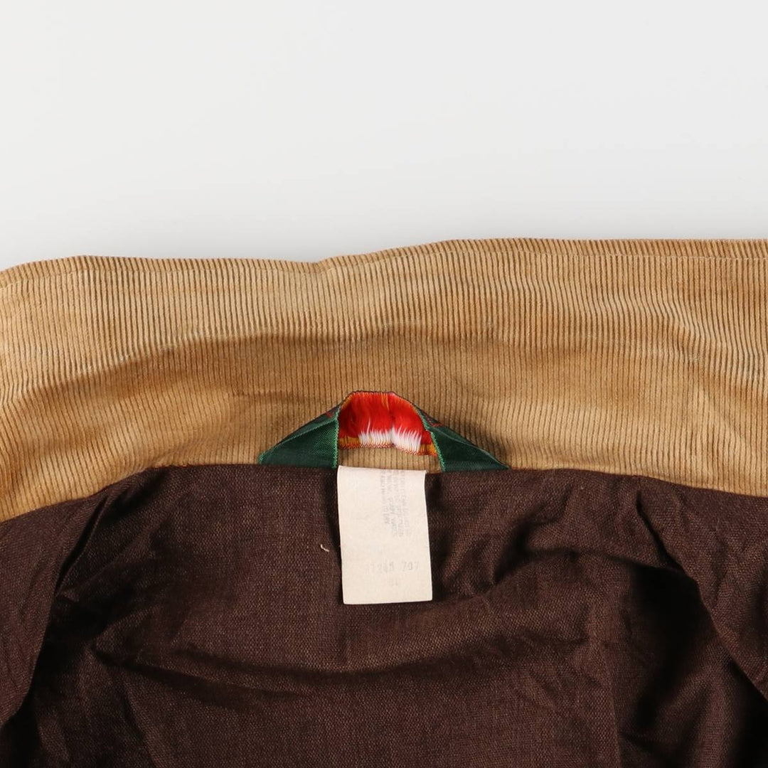 Vintage 1970'S Red Head Bone-Dry Shooting Jacket, Made in USA, Men's Size L cotton Beige type Vintage Second Hand