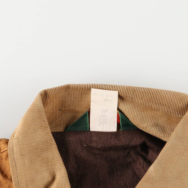 Vintage 1970'S Red Head Bone-Dry Shooting Jacket, Made in USA, Men's Size L cotton Beige type Vintage Second Hand