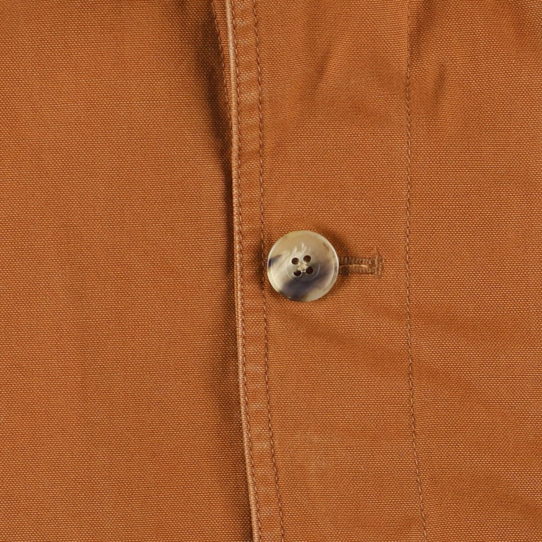 Vintage 80s-90'S Land's End hunting jacket, men's size L cotton brown type Vintage Second Hand