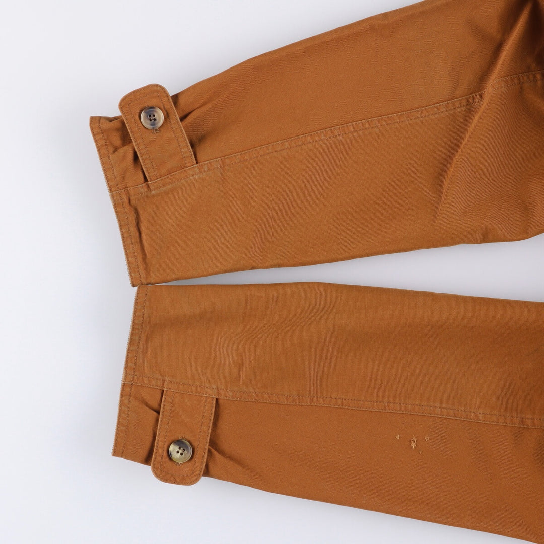 Vintage 80s-90'S Land's End hunting jacket, men's size L cotton brown type Vintage Second Hand