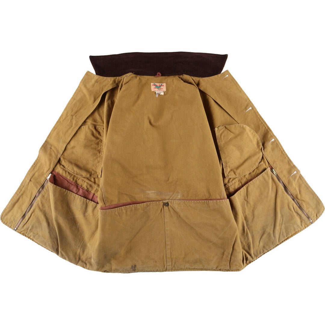 Falcon Brand Hunting Jacket, Made in Canada, Men's Size L unclear ocher yellow type Vintage Second Hand