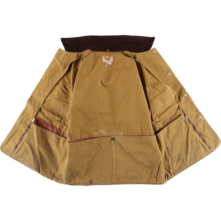 Falcon Brand Hunting Jacket, Made in Canada, Men's Size L unclear ocher yellow type Vintage Second Hand