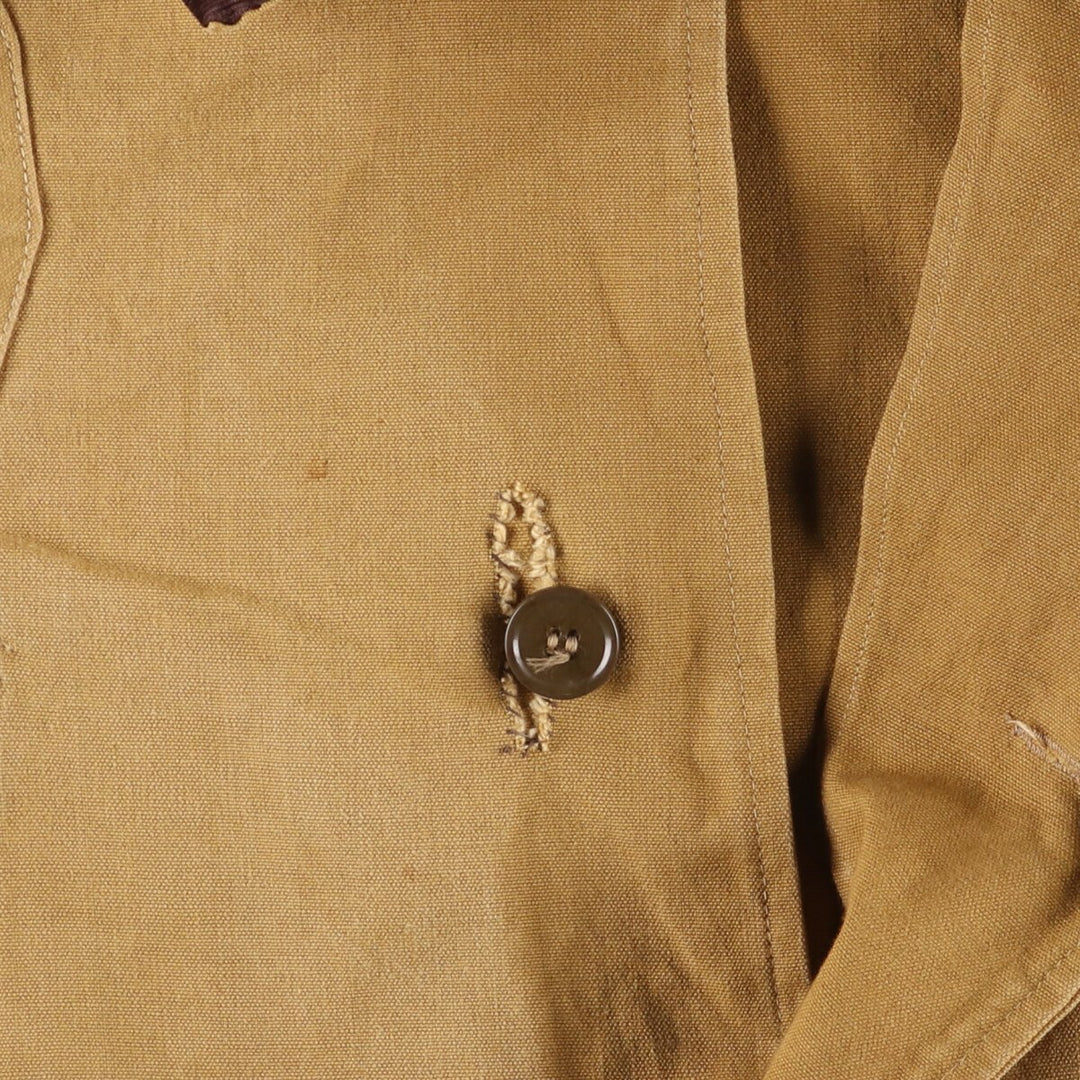 Falcon Brand Hunting Jacket, Made in Canada, Men's Size L unclear ocher yellow type Vintage Second Hand