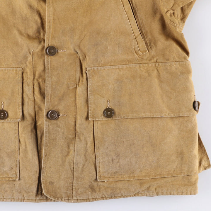 Falcon Brand Hunting Jacket, Made in Canada, Men's Size L unclear ocher yellow type Vintage Second Hand