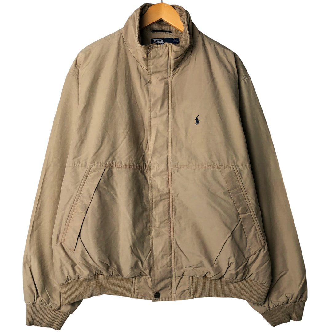 Ralph Lauren POLO by Ralph Lauren padded jacket puffer jacket men's XL size cotton Beige type Vintage Second Hand