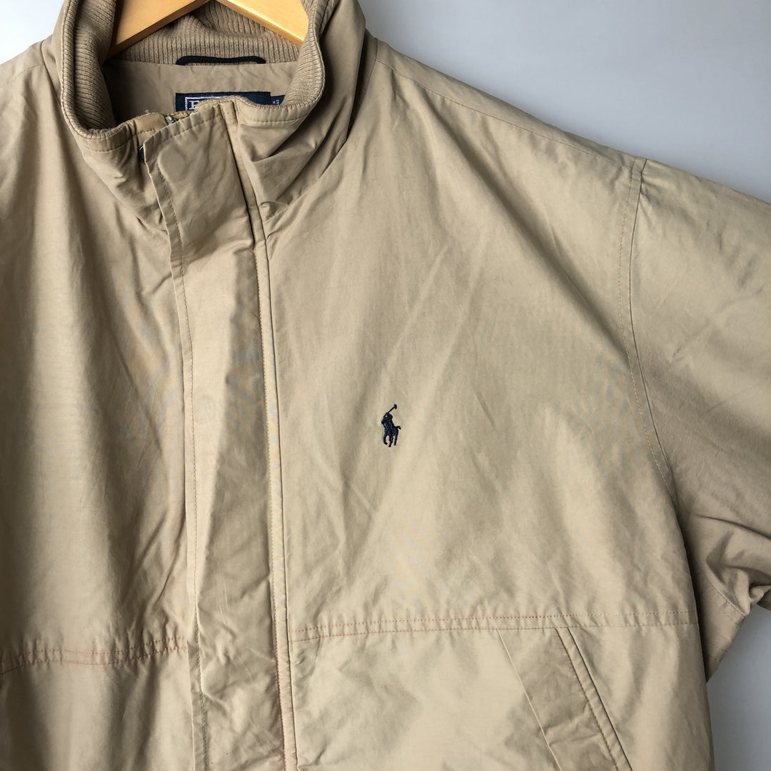 Ralph Lauren POLO by Ralph Lauren padded jacket puffer jacket men's XL size cotton Beige type Vintage Second Hand