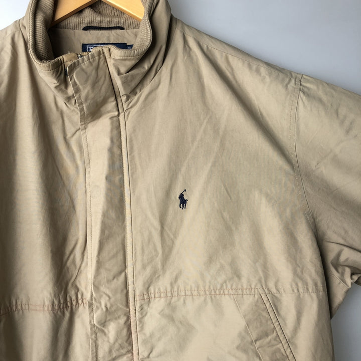 Ralph Lauren POLO by Ralph Lauren padded jacket puffer jacket men's XL size cotton Beige type Vintage Second Hand