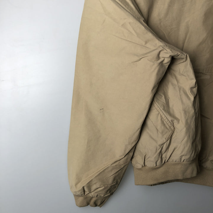 Ralph Lauren POLO by Ralph Lauren padded jacket puffer jacket men's XL size cotton Beige type Vintage Second Hand
