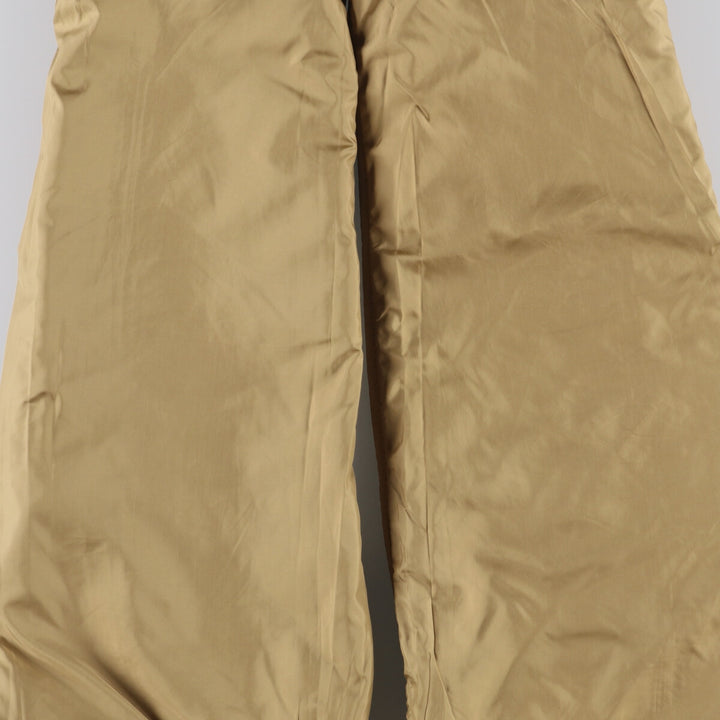 Ralph Lauren POLO by Ralph Lauren Quilted Puffer Jacket, Men's Size Medium polyester Beige type Vintage Second Hand