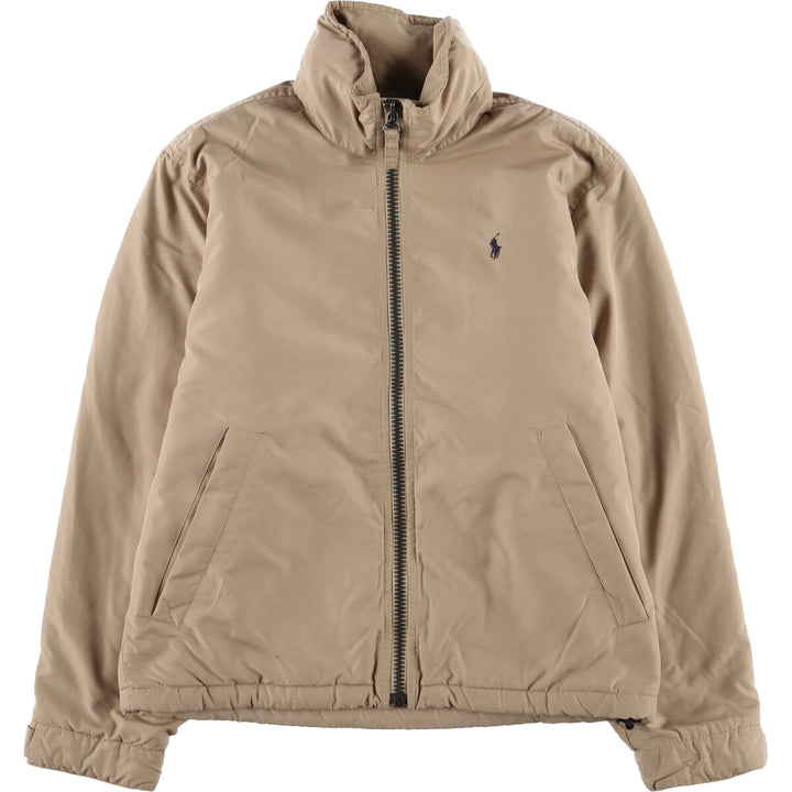 Ralph Lauren POLO by Ralph Lauren padded puffer jacket, men's size S Dacron Polyester Beige type Vintage Second Hand