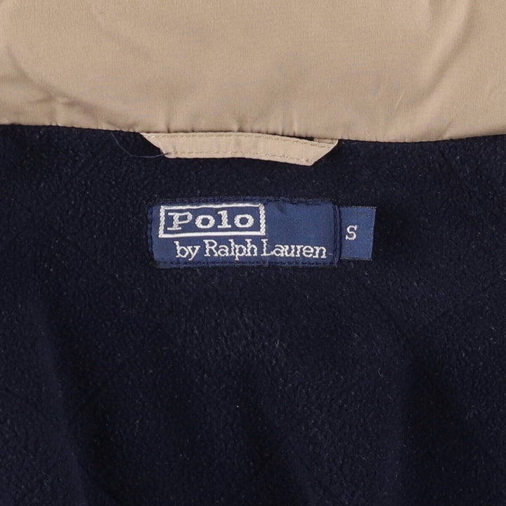 Ralph Lauren POLO by Ralph Lauren padded puffer jacket, men's size S Dacron Polyester Beige type Vintage Second Hand