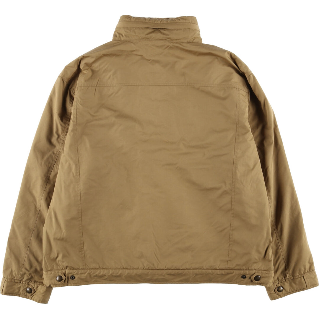 Ralph Lauren POLO by Ralph Lauren padded puffer jacket, men's size XXL polyester beige type brown Vintage Second Hand