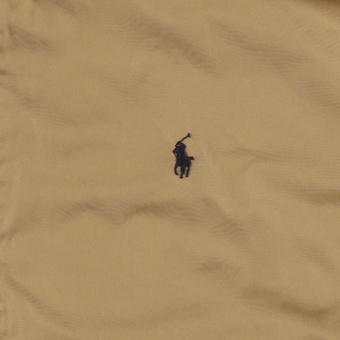 Ralph Lauren POLO by Ralph Lauren padded puffer jacket, men's size XXL polyester beige type brown Vintage Second Hand