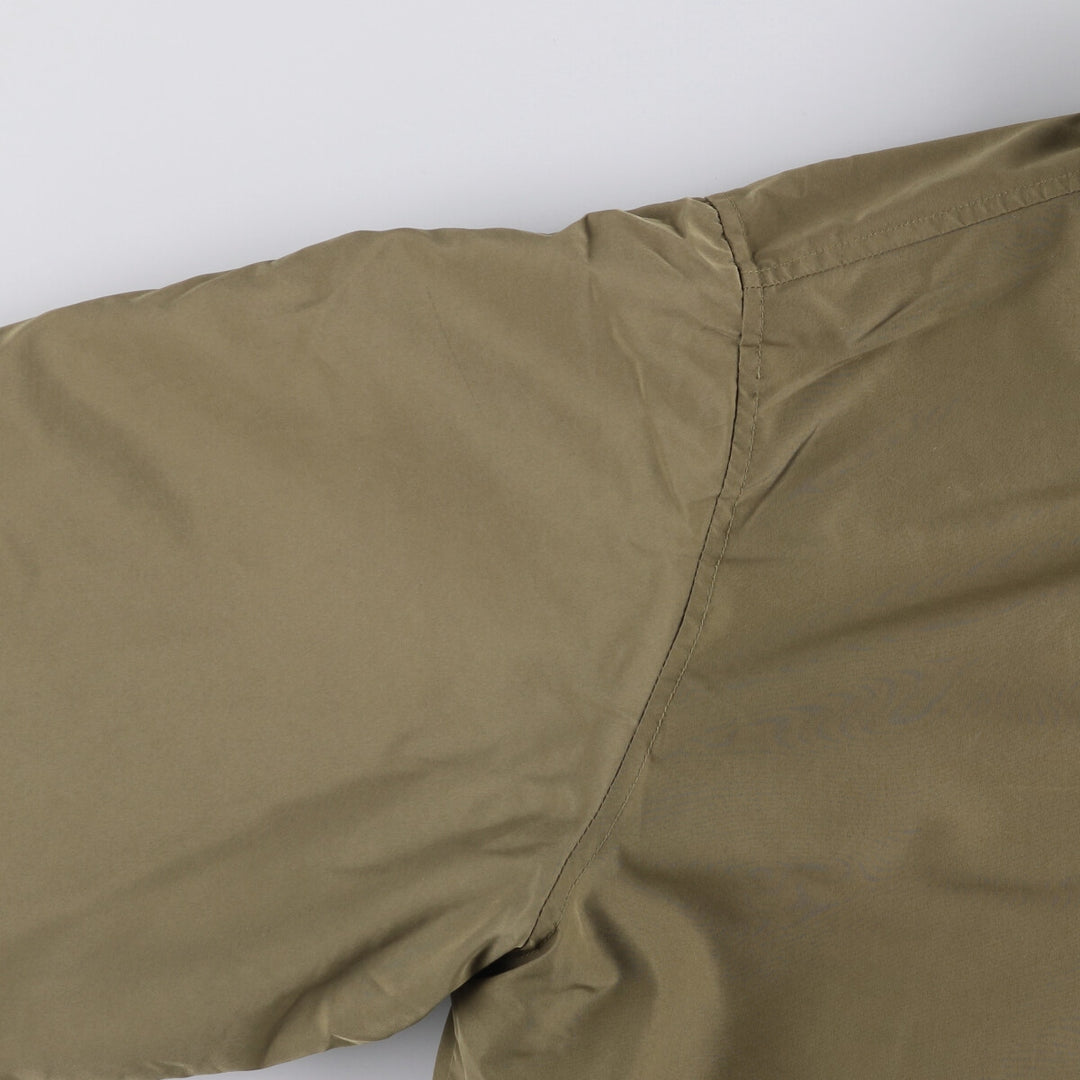 Ralph Lauren POLO by Ralph Lauren padded puffer jacket, men's size L polyester Khaki type Vintage Second Hand