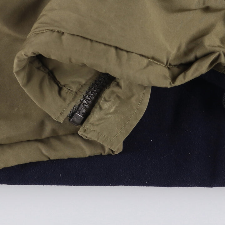 Ralph Lauren POLO by Ralph Lauren padded puffer jacket, men's size L polyester Khaki type Vintage Second Hand