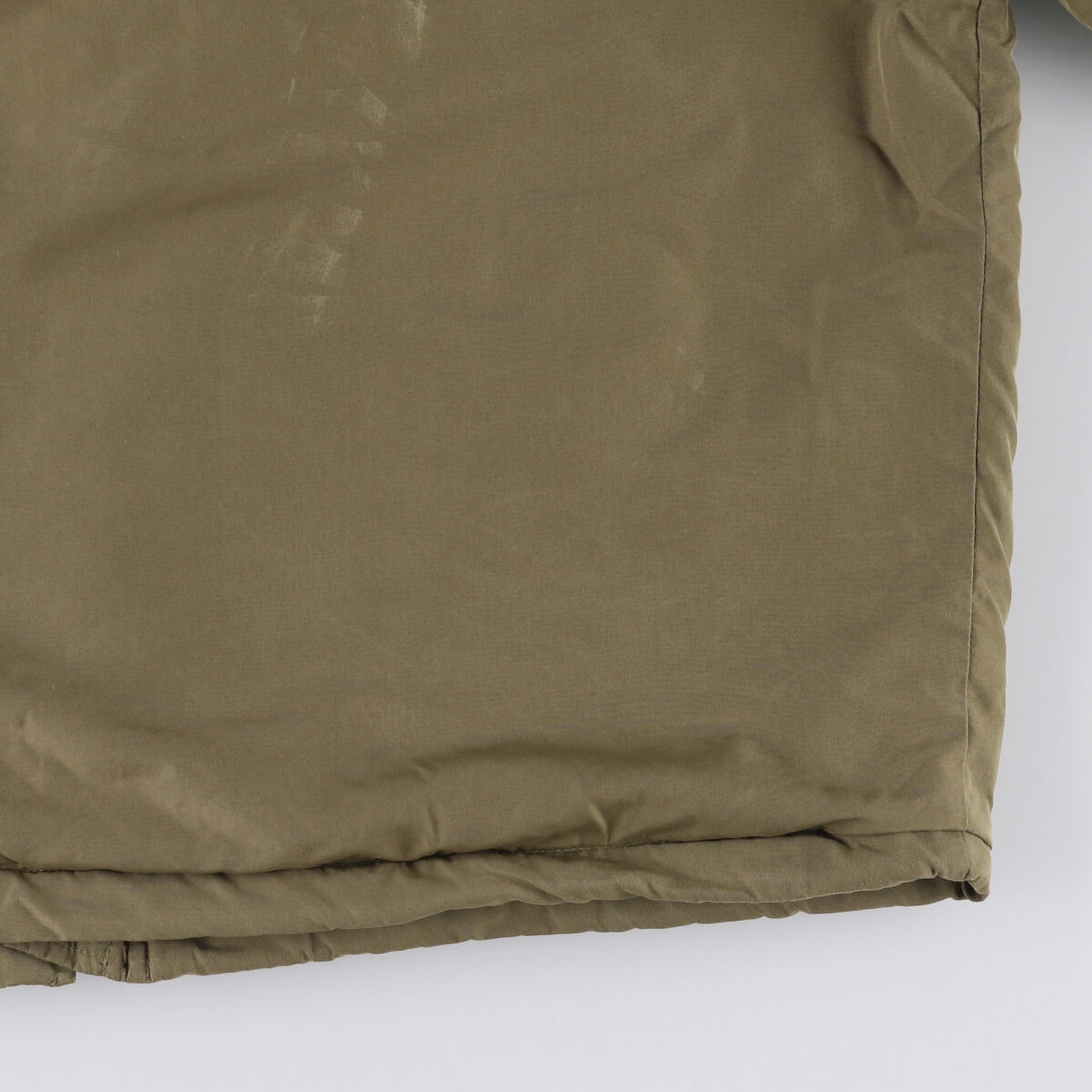 Ralph Lauren POLO by Ralph Lauren padded puffer jacket, men's size L polyester Khaki type Vintage Second Hand