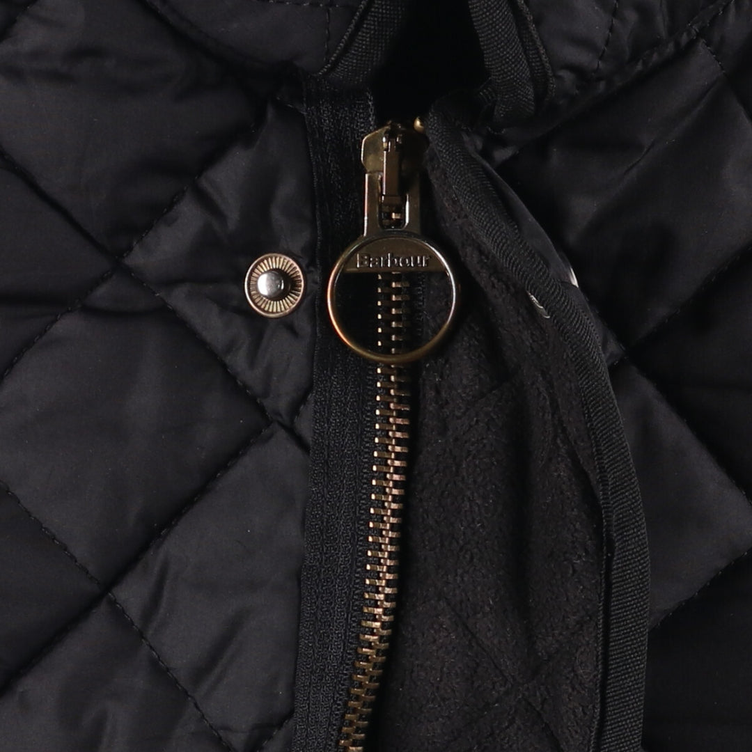 2000s~ Barbour 3 Warrant Quilted Jacket, Made in England, Men's Size L cotton black type Vintage Second Hand