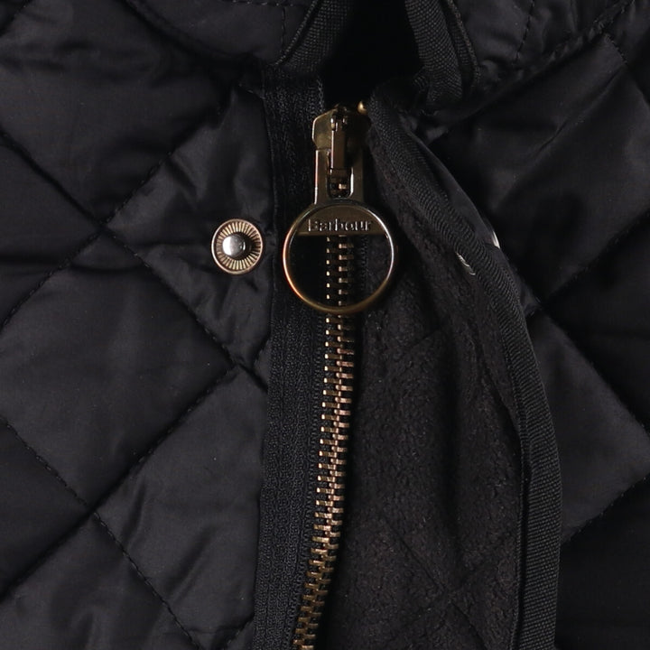 2000s~ Barbour 3 Warrant Quilted Jacket, Made in England, Men's Size L cotton black type Vintage Second Hand