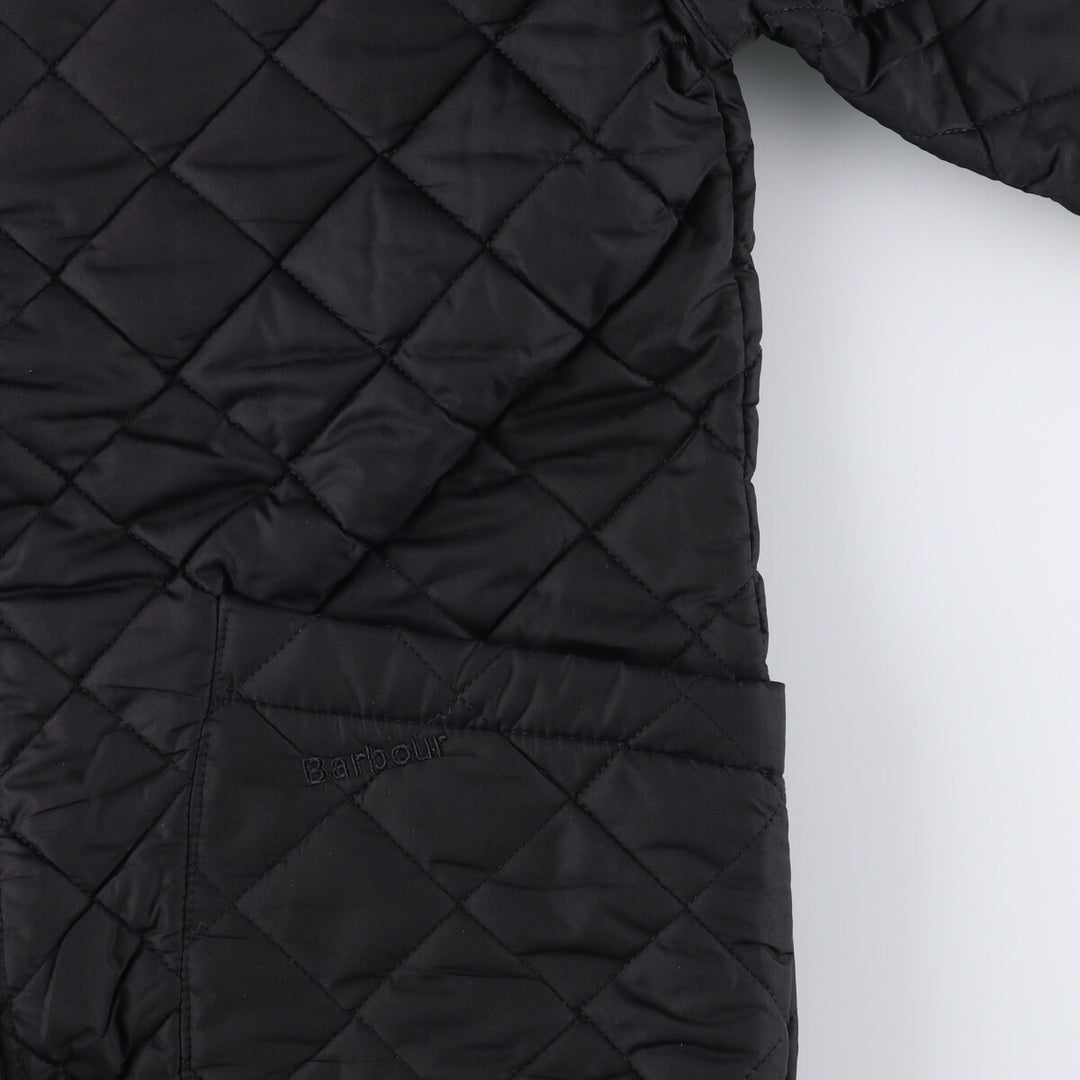 2000s~ Barbour 3 Warrant Quilted Jacket, Made in England, Men's Size L cotton black type Vintage Second Hand