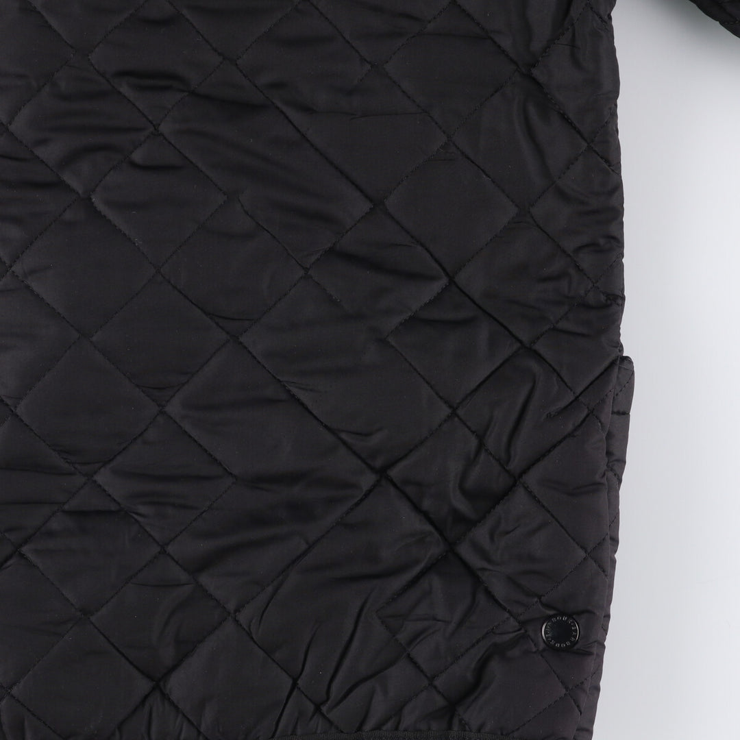 2000s~ Barbour 3 Warrant Quilted Jacket, Made in England, Men's Size L cotton black type Vintage Second Hand