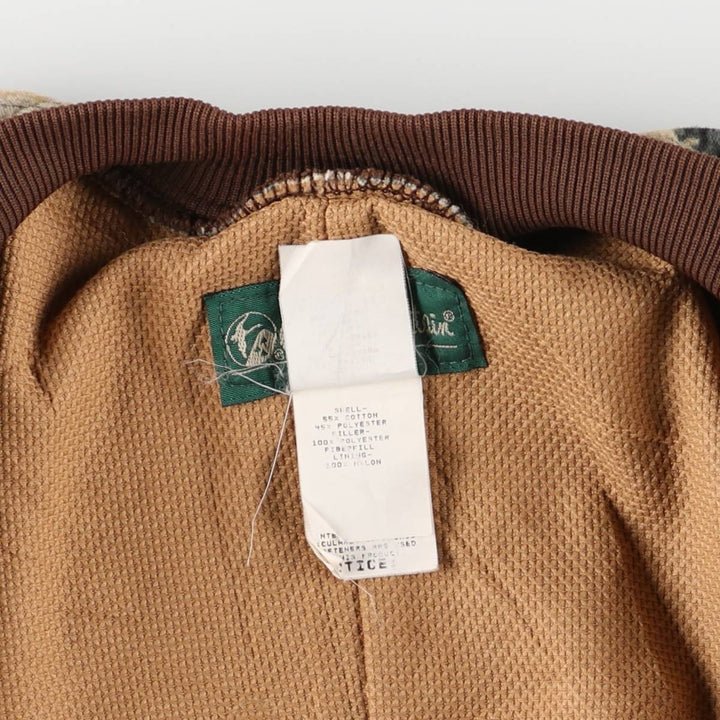 Vintage 90'S GANDER MOUNTAIN all-over print cotton blouson, made in the USA, men's size XL cotton Beige type Vintage Second Hand