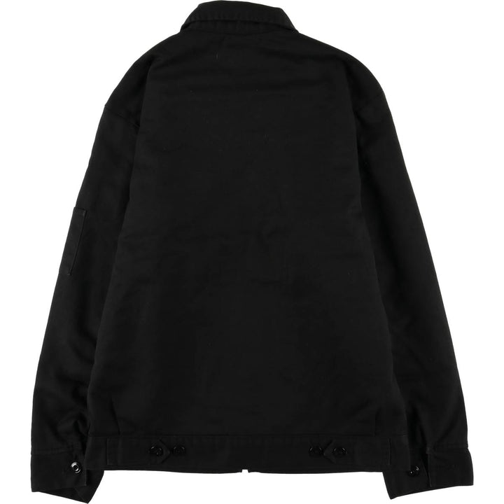 Dickies padded work jacket, men's size M polyester black type Vintage Second Hand