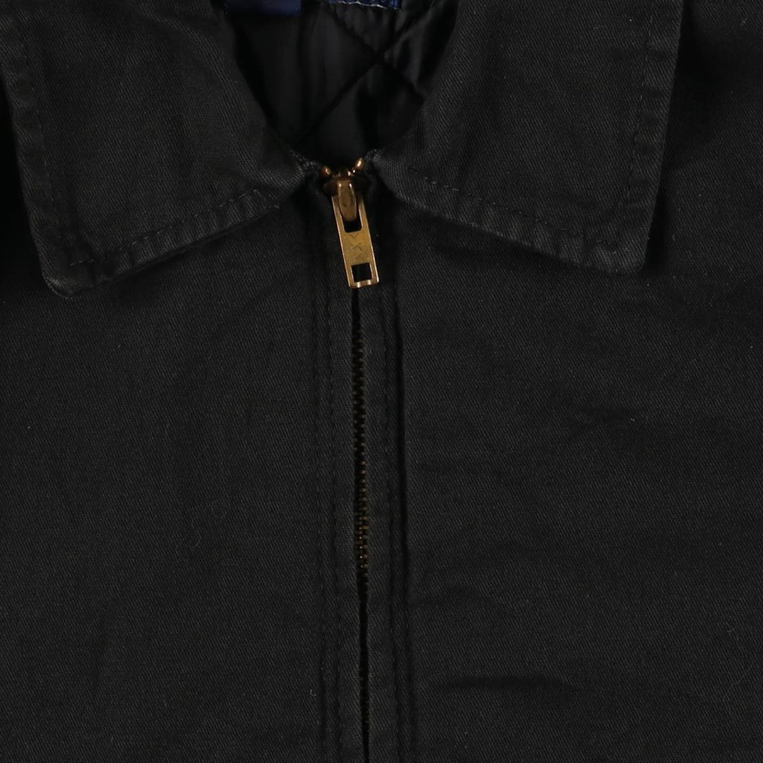 Dickies padded work jacket, men's size M polyester black type Vintage Second Hand