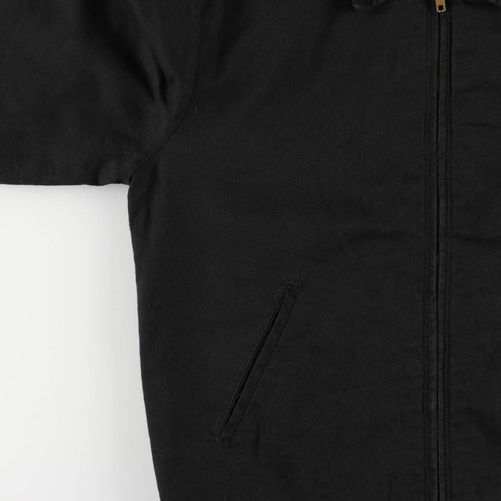 Dickies padded work jacket, men's size M polyester black type Vintage Second Hand