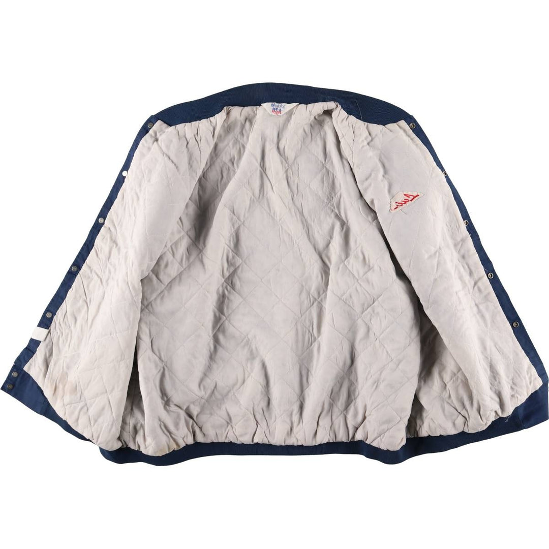 Oversized 80s-90'S WESTARK Blouson, Made in USA, Men's XXXL, Vintage polyester navy blue type Vintage Second Hand