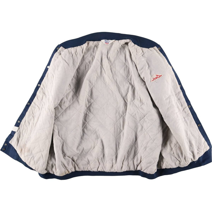 Oversized 80s-90'S WESTARK Blouson, Made in USA, Men's XXXL, Vintage polyester navy blue type Vintage Second Hand