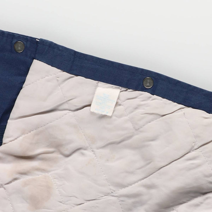 Oversized 80s-90'S WESTARK Blouson, Made in USA, Men's XXXL, Vintage polyester navy blue type Vintage Second Hand