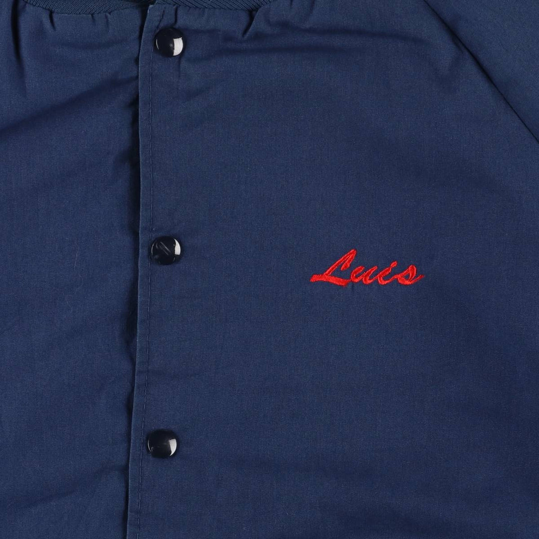 Oversized 80s-90'S WESTARK Blouson, Made in USA, Men's XXXL, Vintage polyester navy blue type Vintage Second Hand