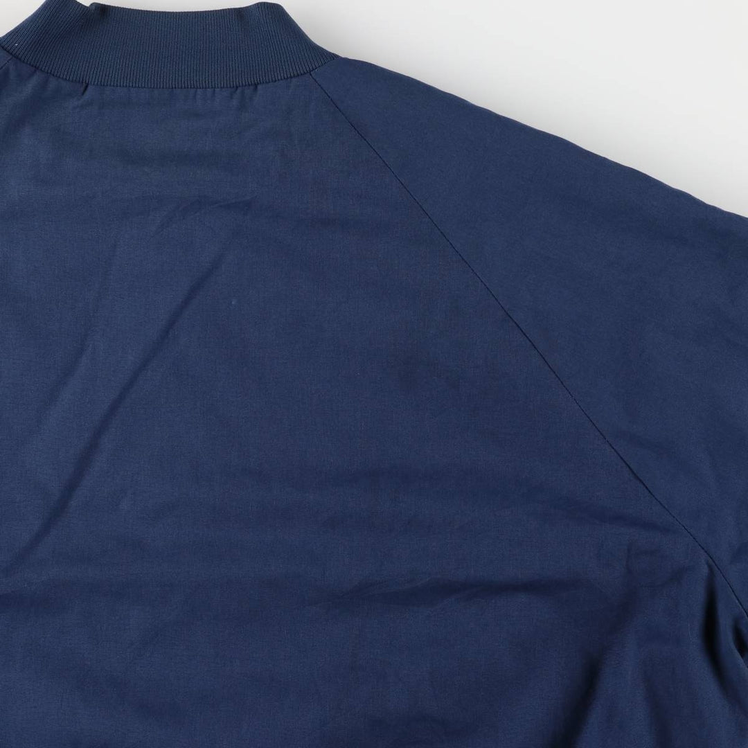 Oversized 80s-90'S WESTARK Blouson, Made in USA, Men's XXXL, Vintage polyester navy blue type Vintage Second Hand
