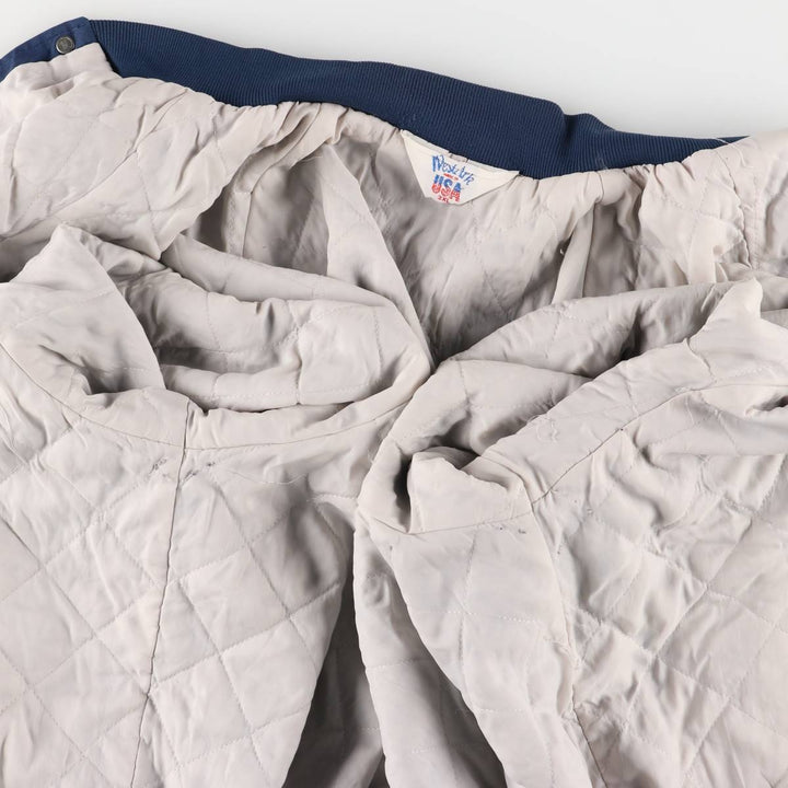 Oversized 80s-90'S WESTARK Blouson, Made in USA, Men's XXXL, Vintage polyester navy blue type Vintage Second Hand