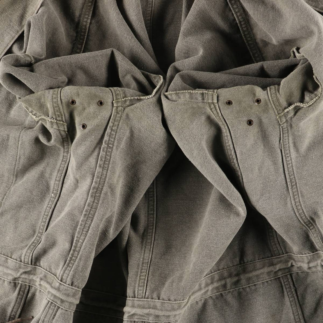 1980'S Banana Republic Hunting Jacket, Men's Size L cotton Green type dark green Vintage Second Hand