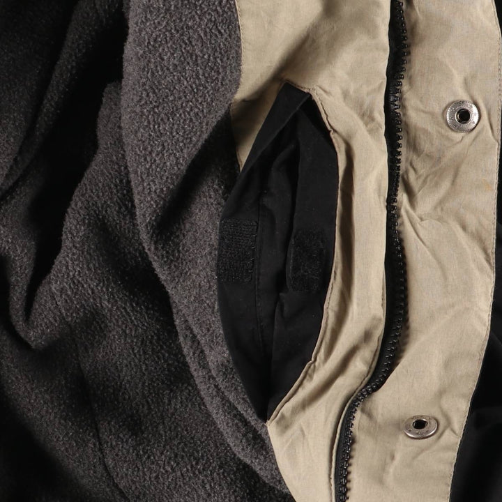 Ralph Lauren CHAPS windbreaker, made in Russia, men's size L polyester black type Vintage Second Hand