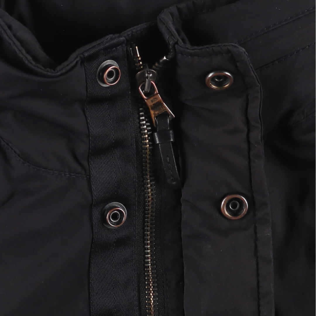 Ralph Lauren POLO by Ralph Lauren padded puffer jacket, men's size L polyester black type Vintage Second Hand