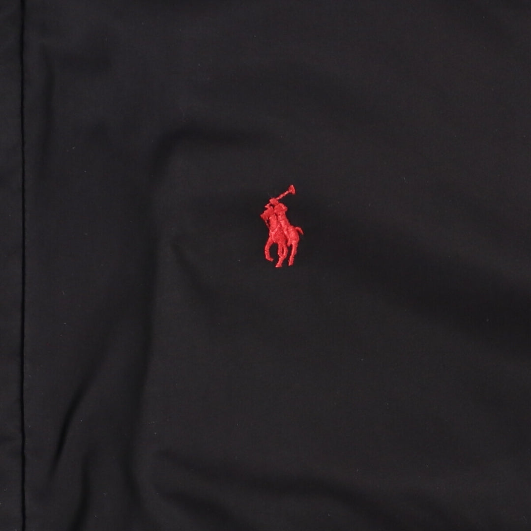 Ralph Lauren POLO by Ralph Lauren padded puffer jacket, men's size L polyester black type Vintage Second Hand