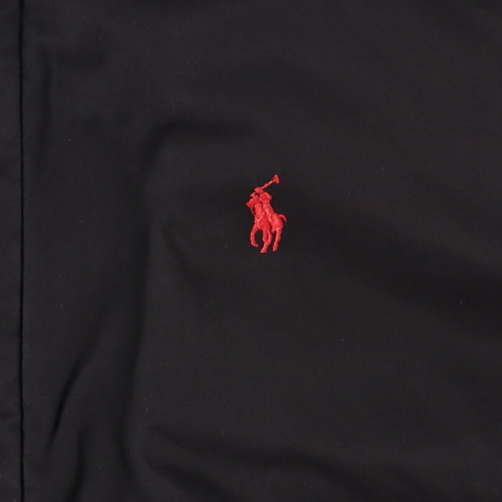 Ralph Lauren POLO by Ralph Lauren padded puffer jacket, men's size L polyester black type Vintage Second Hand