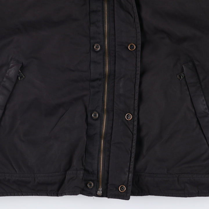 Ralph Lauren POLO by Ralph Lauren padded puffer jacket, men's size L polyester black type Vintage Second Hand