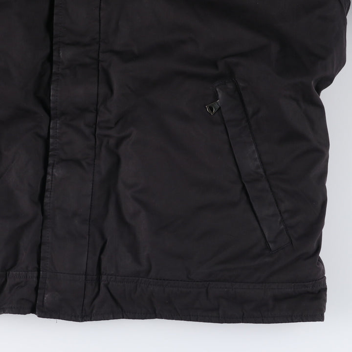 Ralph Lauren POLO by Ralph Lauren padded puffer jacket, men's size L polyester black type Vintage Second Hand