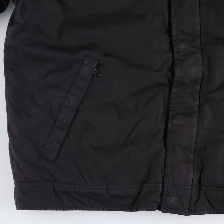 Ralph Lauren POLO by Ralph Lauren padded puffer jacket, men's size L polyester black type Vintage Second Hand