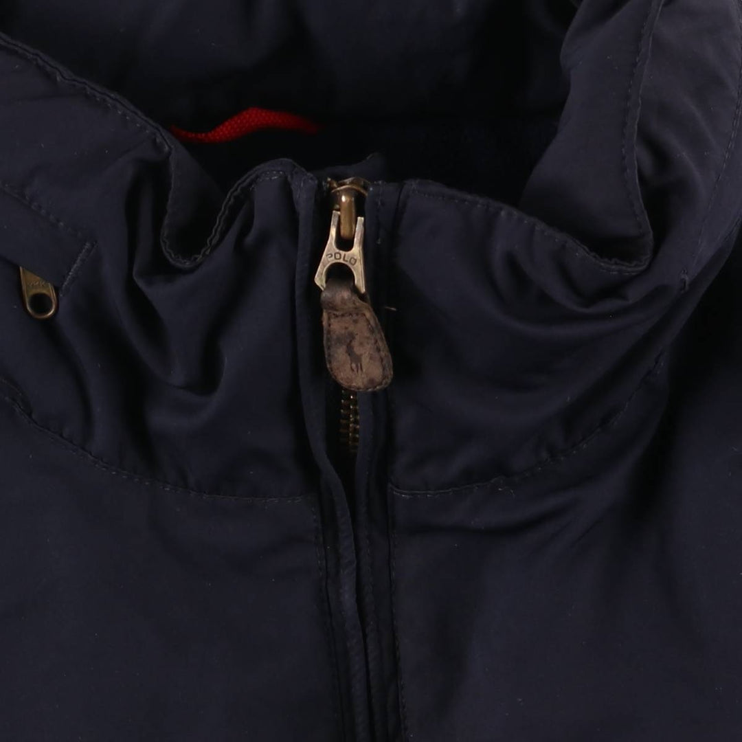 Ralph Lauren POLO by Ralph Lauren padded jacket puffer jacket men's XL size polyester navy blue type Vintage Second Hand