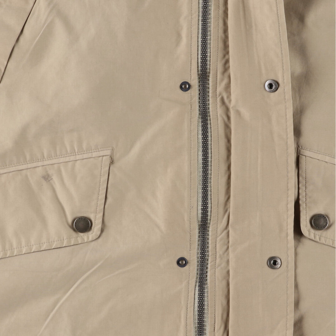 Ralph Lauren POLO by Ralph Lauren padded jacket puffer jacket men's XL size cotton Beige type Vintage Second Hand