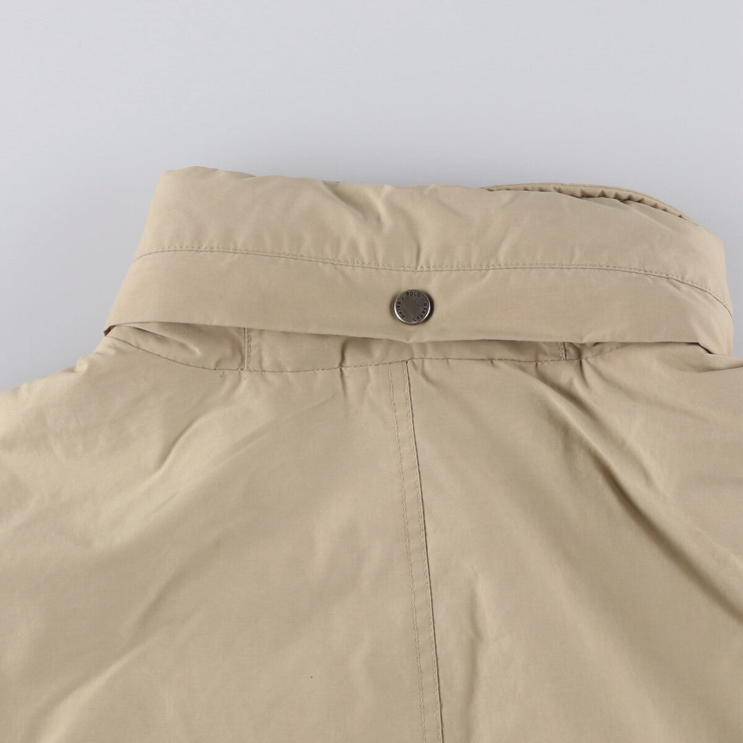 Ralph Lauren POLO by Ralph Lauren padded jacket puffer jacket men's XL size cotton Beige type Vintage Second Hand