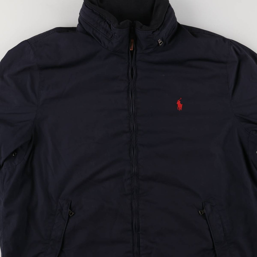 Ralph Lauren POLO by Ralph Lauren padded jacket puffer jacket men's XL size polyester navy blue type Vintage Second Hand