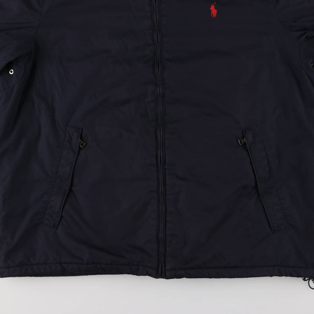 Ralph Lauren POLO by Ralph Lauren padded jacket puffer jacket men's XL size polyester navy blue type Vintage Second Hand