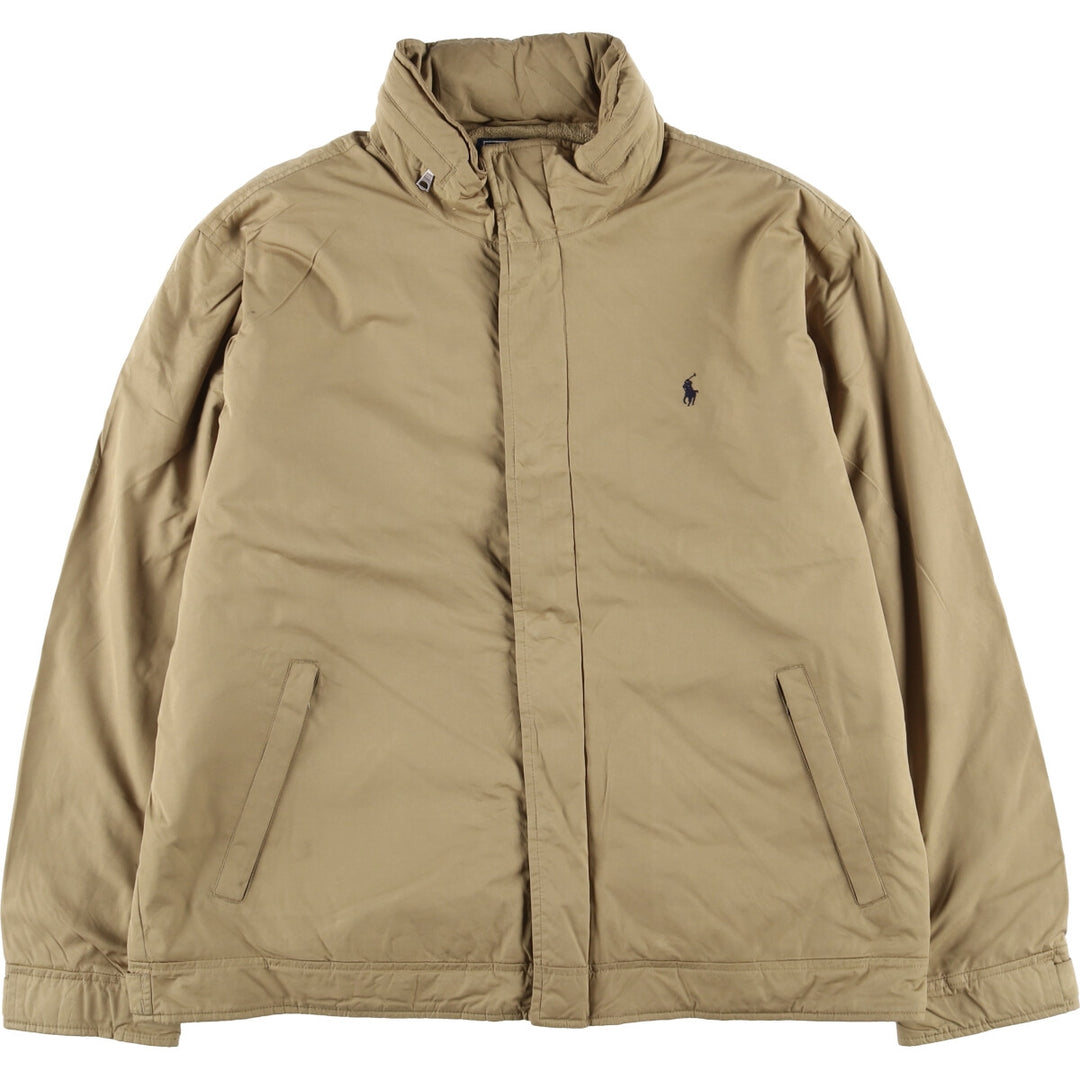 Ralph Lauren POLO by Ralph Lauren padded jacket puffer jacket men's XL size polyester Beige type Vintage Second Hand
