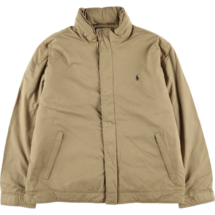 Ralph Lauren POLO by Ralph Lauren padded jacket puffer jacket men's XL size polyester Beige type Vintage Second Hand