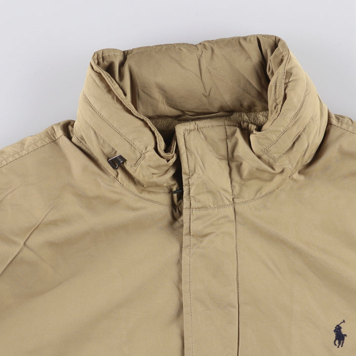 Ralph Lauren POLO by Ralph Lauren padded jacket puffer jacket men's XL size polyester Beige type Vintage Second Hand